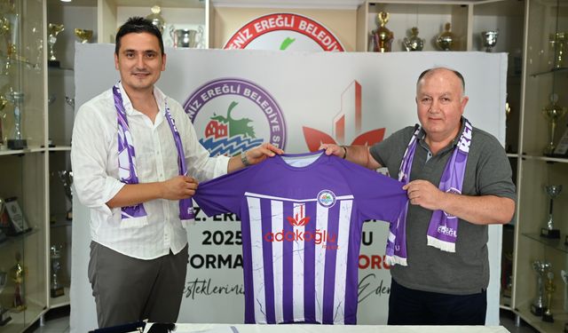 Sezon öncesi sponsorluk anlaşması...