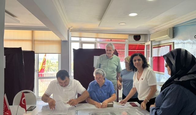 CHP'de sandıklar konuldu... Seçim başladı...