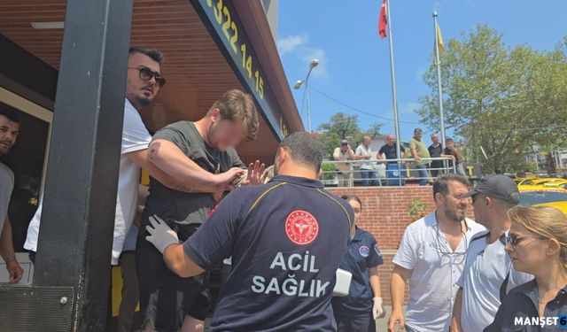 Avukatlar arasında kavga... 1 yaralı...
