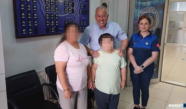 9 yaşındaki çocuğu Zabıta ekipleri buldu…