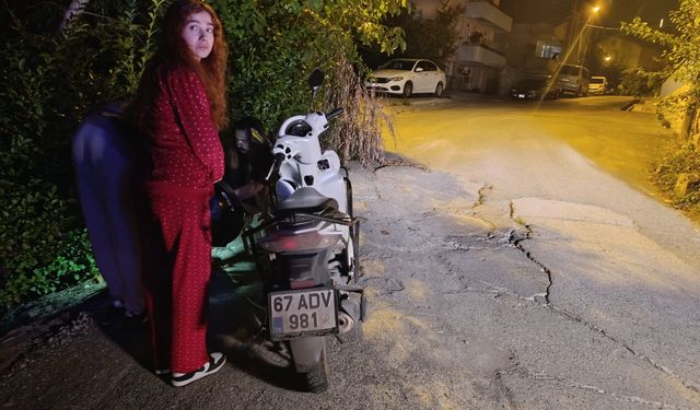 Yine motosiklet kazası... Sürücü hastaneye kaldırıldı...