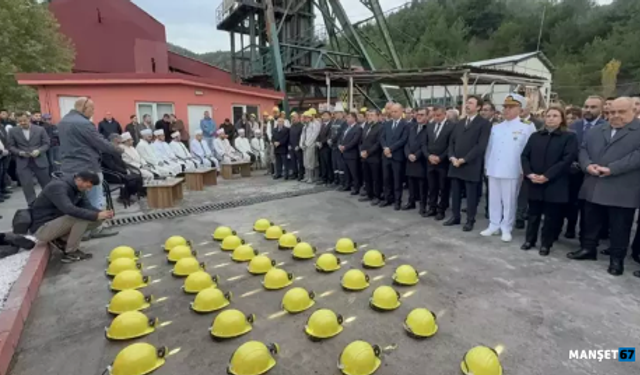 Maden faciasında ölen 43 işçi anıldı...