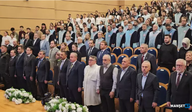 Eski Meclis Başkanı Şentop BEUN'da açılış törenine katıldı..