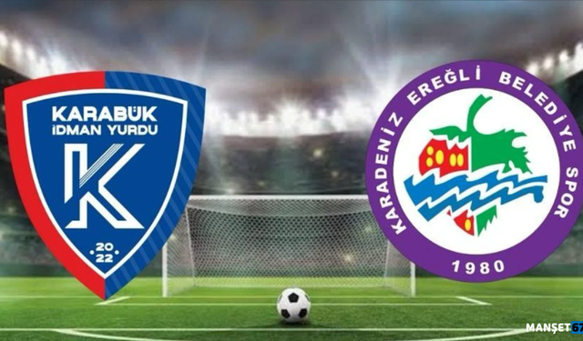 Ereğli Belediyespor, Karabük'ten 3 puan ile döndü...