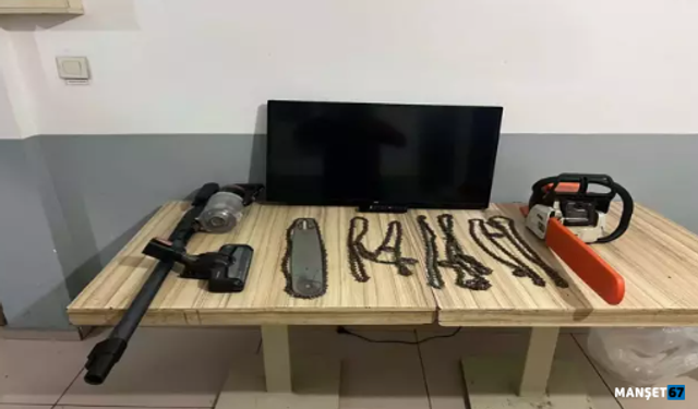 Hırsızlık şüphelileri jandarma operasyonuyla yakalandı...