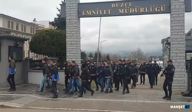 Silah kaçakçılığı operasyonunda 6 şüpheli adliyede...