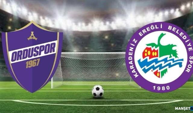 Belediyespor, Orduspor karşılaşmasında ilk gol sesi geldi...