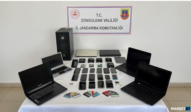 İnternet dolandırıcısına jandarma baskın...