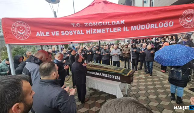 Aile ve Sosyal Hizmetler İl Müdürlüğü önünde acı veda...