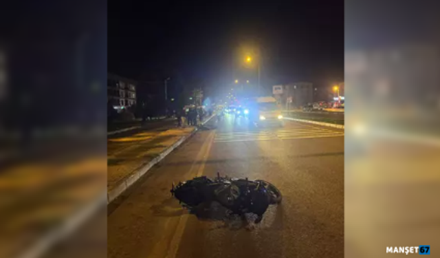 Motosikletler çarpıştı: 1 ölü, 3 yaralı...