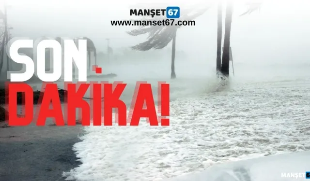 Ereğli açıklarında fırtına bekleniyor…