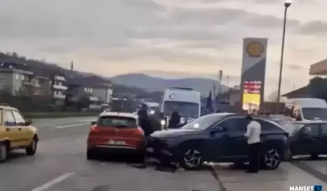 Zincirleme kaza... Yaralılar var...