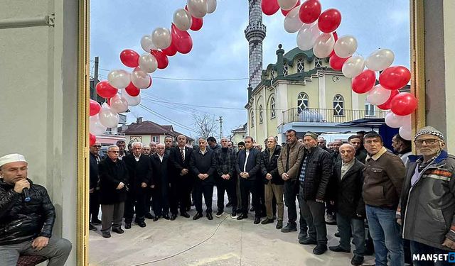 Sosyal tesis törenle hizmete açıldı…