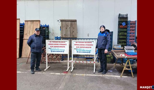 Müşteriye kaba davranan esnafa yaptırım…