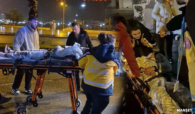 Bir kişi hastaneye diğeri karakola gitti…