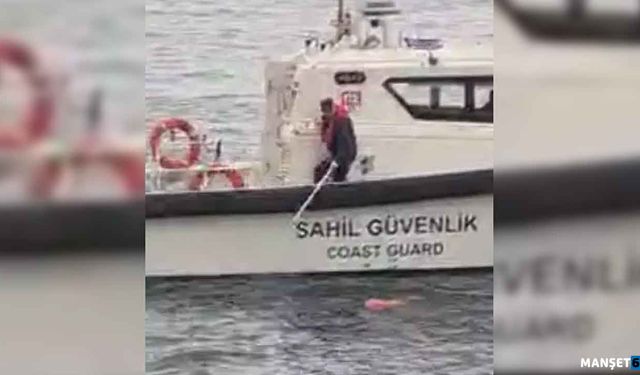 Denizde hareketsiz halde bulundu…