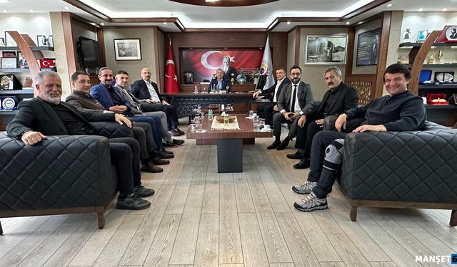 ETSO üyelerinden Başkan Keleş'e nezaket ziyareti...