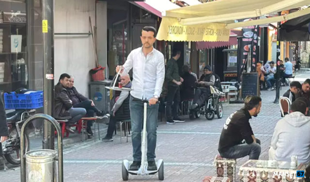 İşlere yetişemeyince böyle bir çözüm buldu...