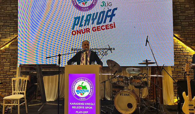 Saffet Bozkurt: Ereğli Belediyespor’un başarısı gurur verdi