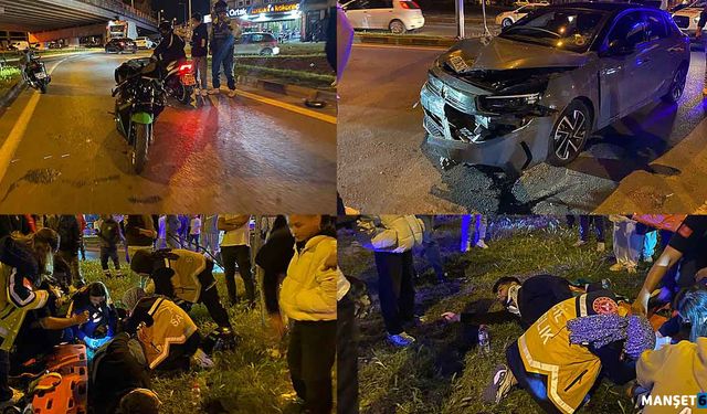 Araçlar hurdaya döndü… Kontrolsüz kavşakta çarpıştılar…