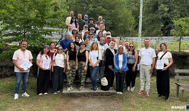 Kayalıdere Volkanik Şelaleleri’ni Gezdiler…