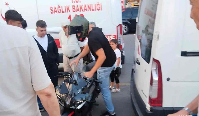 Yaya geçidinde kaza: 1 kadın yaralı
