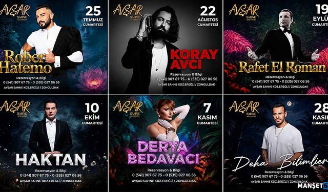 Avşar Sahne’de yıldızlar geçidi devam ediyor…