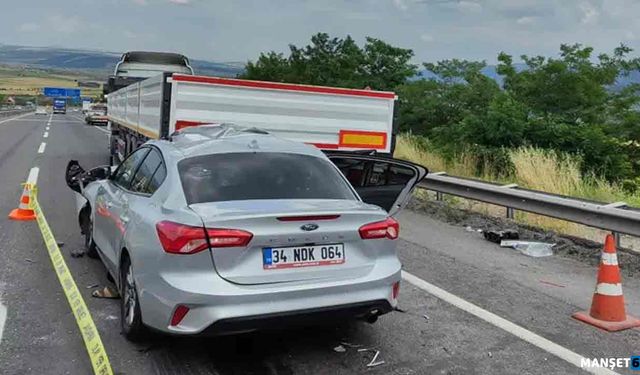 Feci kaza… 1 ölü, 6'sı çocuk 8 yaralı…