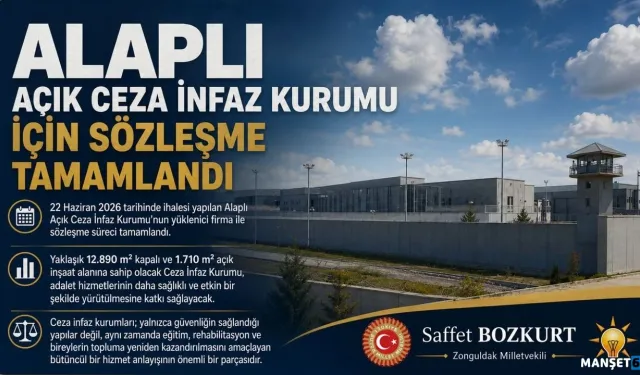 İnfaz Kurumu için sözleşme tamamlandı…