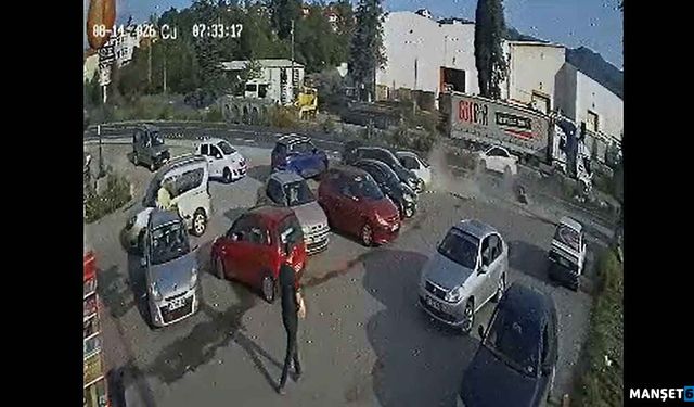 Yok böyle kaza… Ortalık savaş alanına döndü…