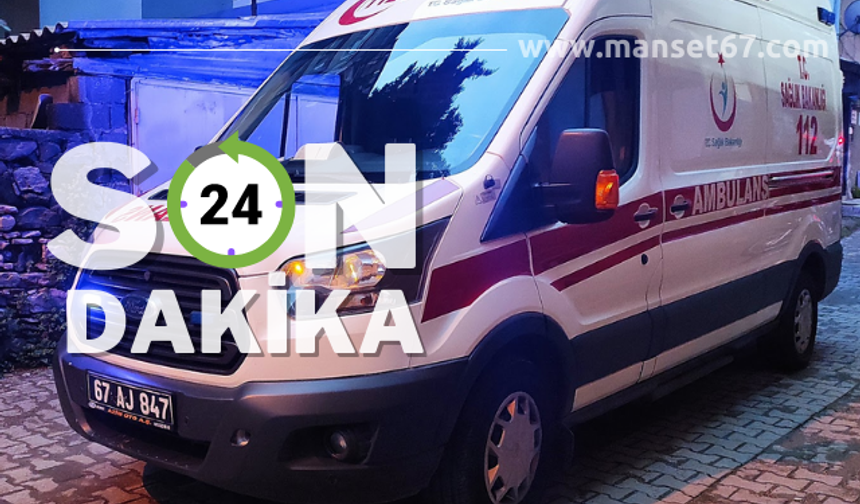 Alkollü sürücü uçuruma düştü... 2 kişi yaralandı...