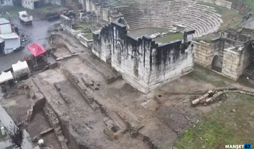 Bizans dönemine ait kilise kalıntısı bulundu...