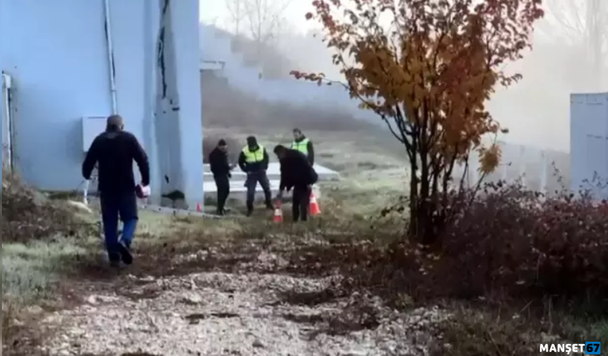 Atık su kuyusuna düştü... Yaralandı...