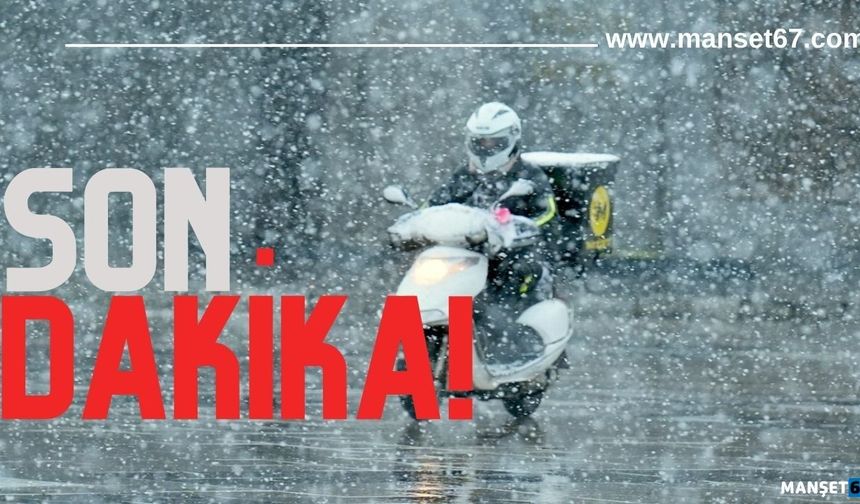 Kar yağışı yasakları beraberinde getirdi...