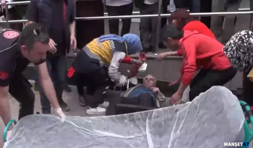 Cadde ortasında husumetlisini bıçakladı...