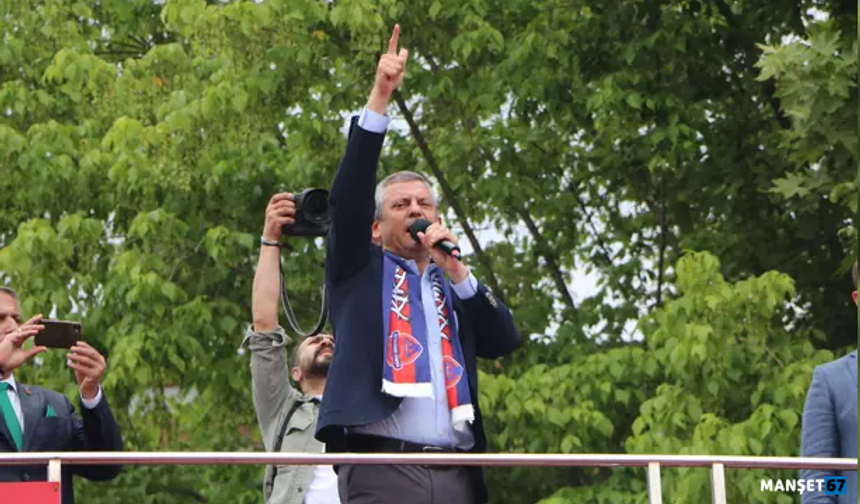 Özgür Özel, "Milletin getirdiğini millet götürür...
