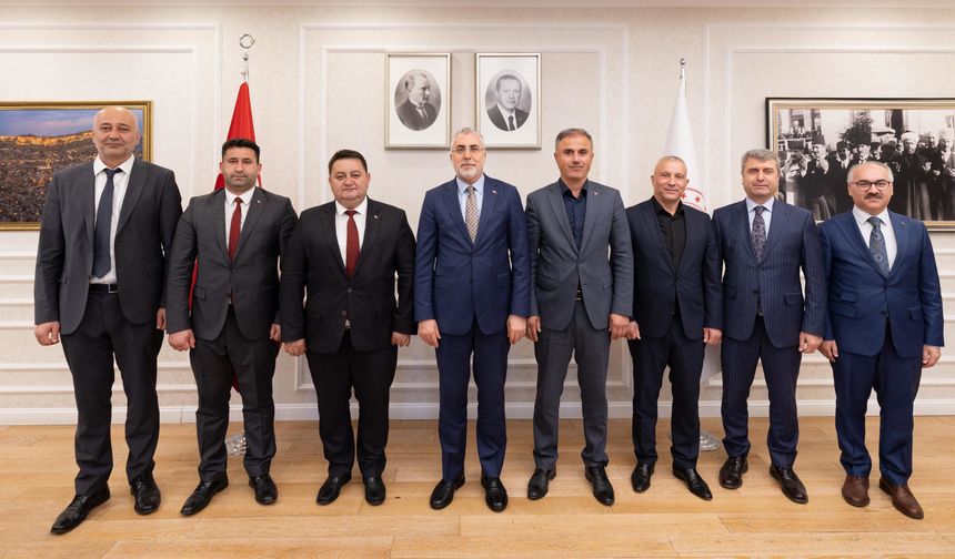GMİS YÖNETİMİ, BAKAN IŞIKHAN İLE GÖRÜŞTÜ