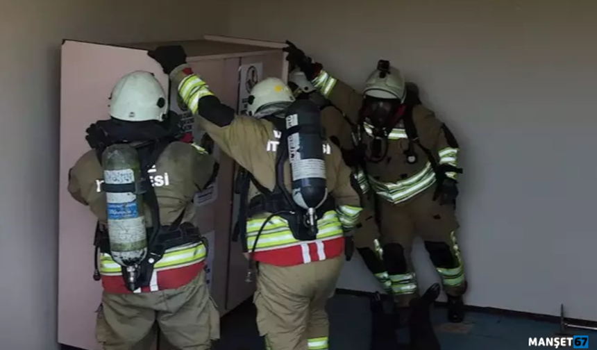Tatbikata giden itfaiye erlerine Babalar Günü sürprizi...