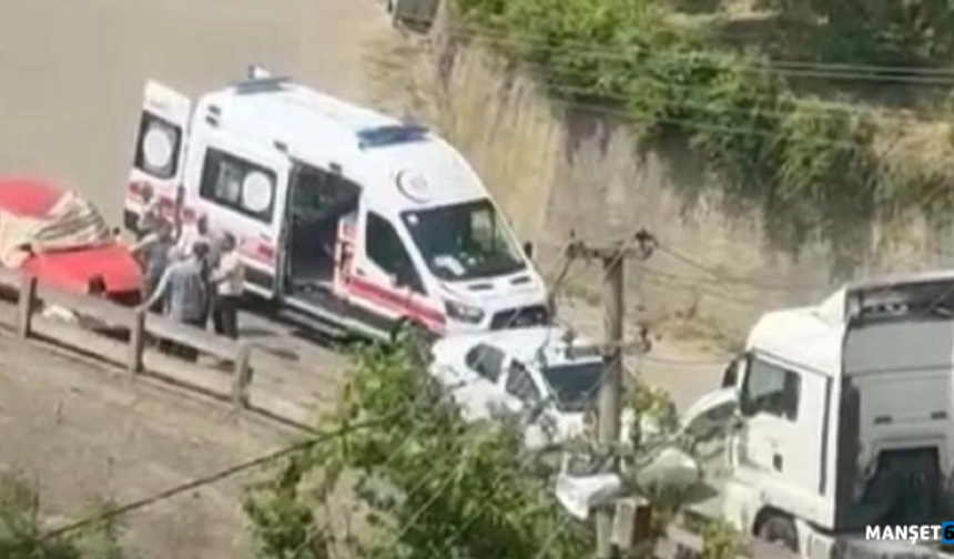 Yüksekten düştü... Hastaneye kaldırıldı...