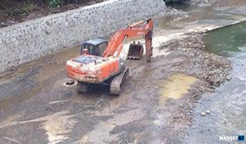 Taşkın koruma duvarı ve korkuluk imalatı yapılacak...