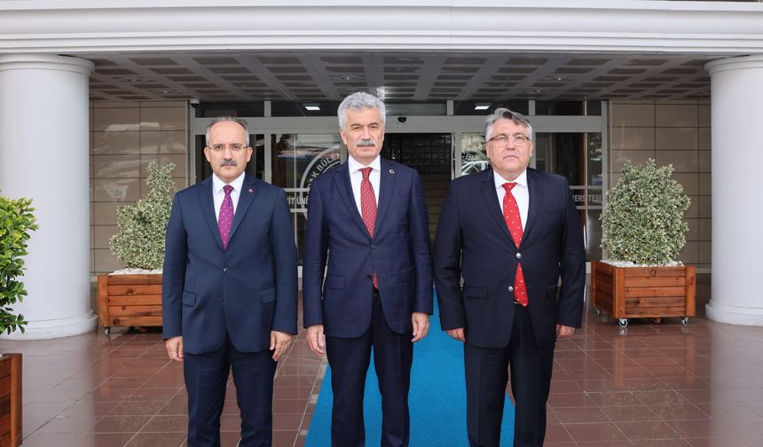 Danıştay Başkanı Yiğit'ten Rektör Özölçer’e Ziyaret