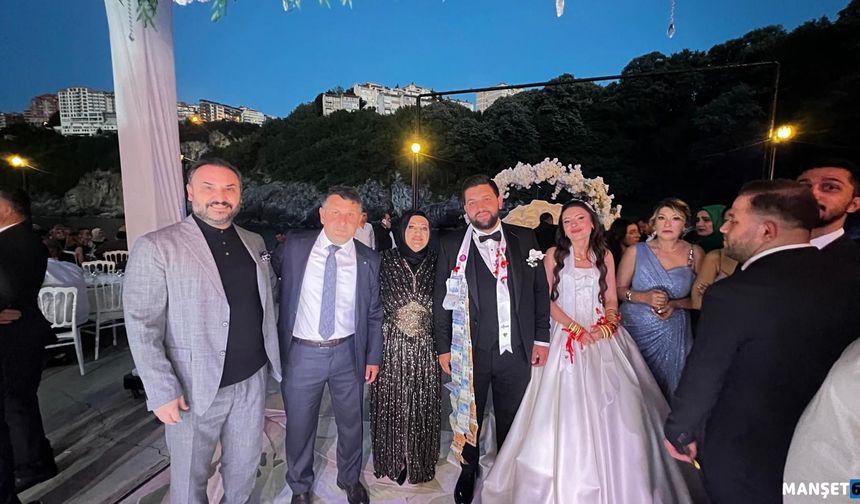 Tıskaoğlu, Öztürk ailesinin mutluluğuna ortak oldu...