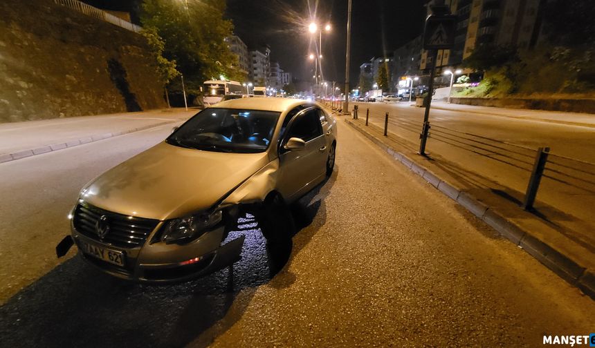 Hakimiyetini kaybetti... Çelik halatları kopardı...