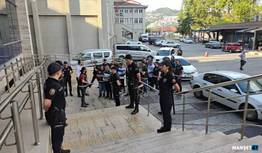 Baba ve 3 oğluna tefeciliK suçundan gözaltı...