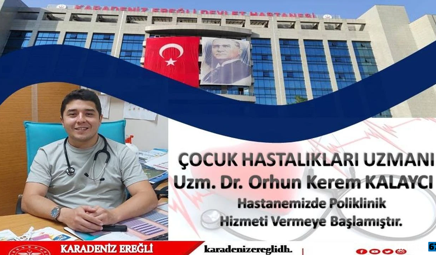 Yeni atandı... Hizmet vermeye başladı...