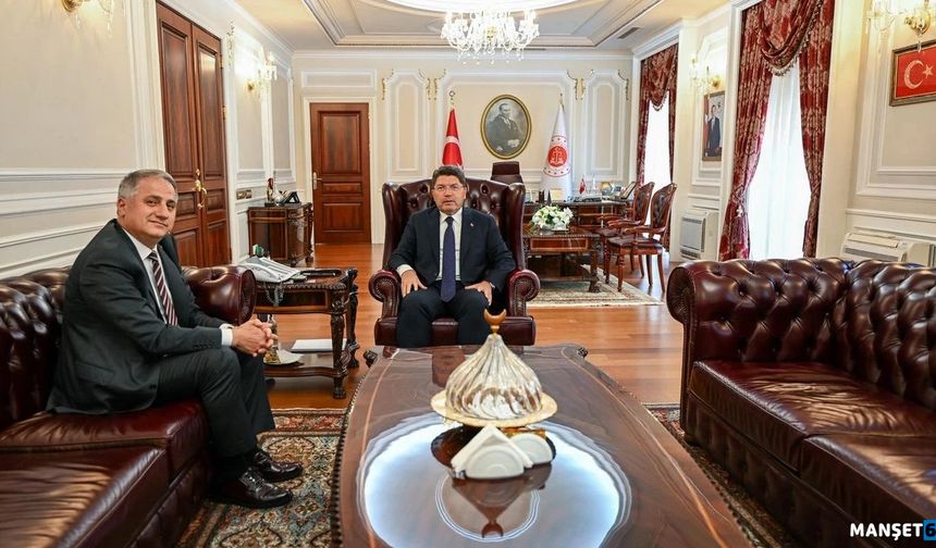 Bozkurt’tan Adalet Bakanı Yılmaz Tunç’a ziyaret…