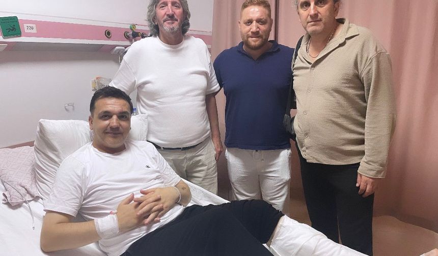 Akbıyık ve beraberindeki heyetten Öztürk'e ziyaret...