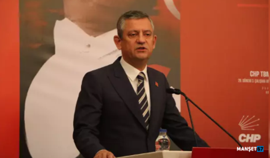 Özgür Özel: Anketlerde birinci partiyiz...