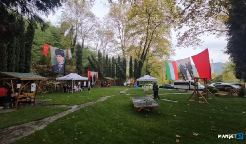 Türk-Macar Dostluk Parkı açıldı...
