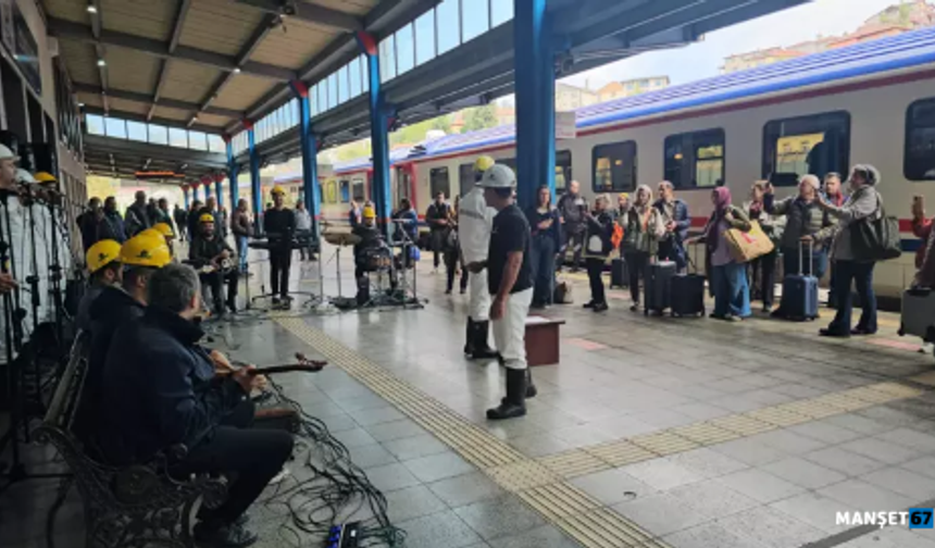 Turistik Karaelmas Ekspresi, 3'üncü kez Zonguldak'ta...